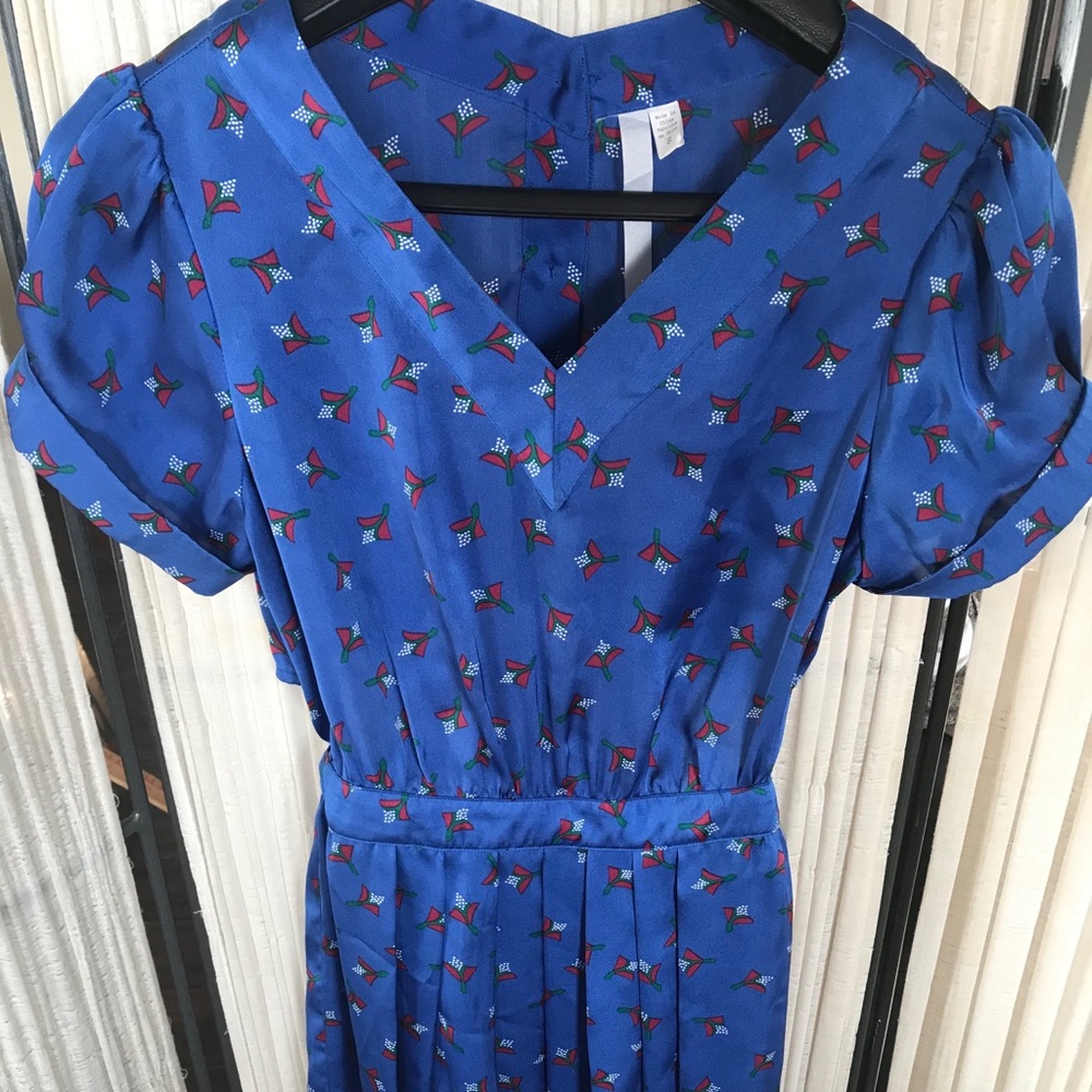 Blue vintage dress
